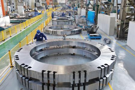 Die Stimmung in Chinas Industriebetrieben ist weiter gedämpft. (Symbolbild) 