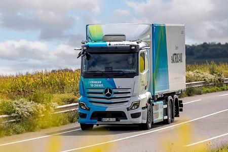 Mercedes eActros Elektro-Lkw