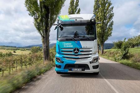 Mercedes eActros Elektro-Lkw