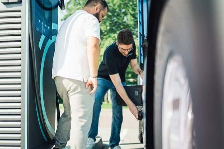 Mercedes eActros Elektro-Lkw