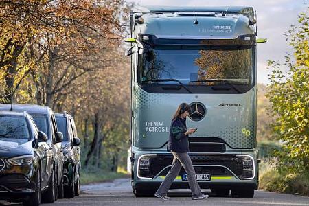 Mercedes eActros Elektro-Lkw