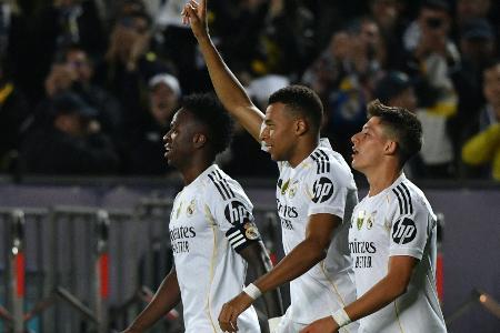 Hattrick Mbappé: Real siegt in Kasachstan