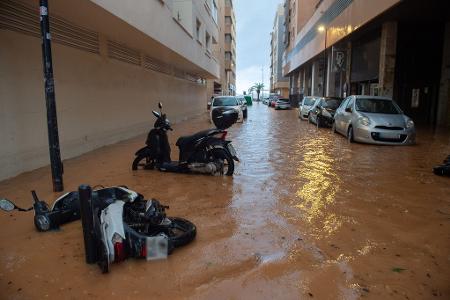 So viel Regen fällt auf Ibiza sonst in einem halben Jahr.