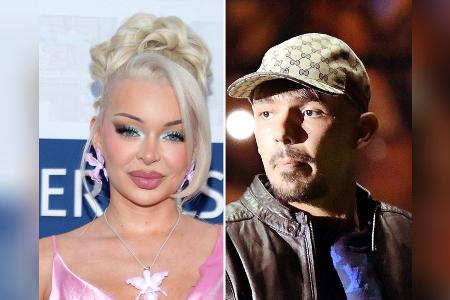 Katja Krasavice und Capital Bra feiern mit Bayern-Stars auf Zypern