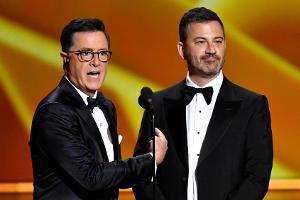 Zu Gast bei Stephen Colbert: So erschüttert war Jimmy Kimmels Familie