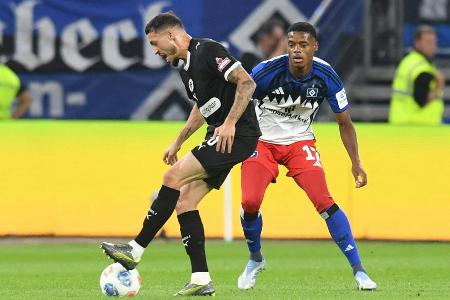 HSV: Hinrunden-Aus für Omari - Kniestauchung bei Vieira