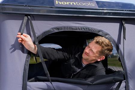 Hartschalen-Dachzelt-Test 2024, Horntools Themis