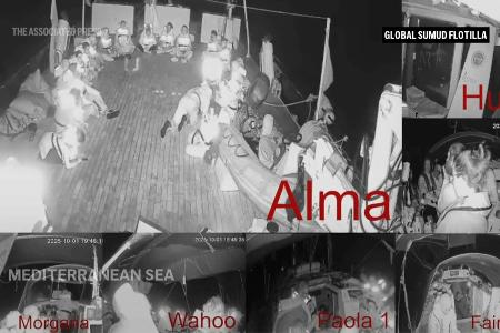 Israels Kriegsmarine hat die Gaza-Flottille gestoppt, bevor sie mit ihren Hilfsgütern den umkämpften Gazastreifen erreichen konnte. 