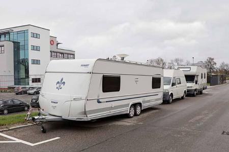 Winter-Abstellplätze Caravan
