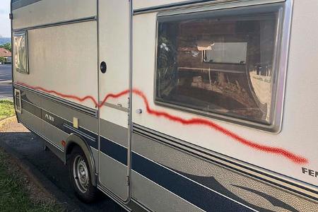 Winter-Abstellplätze Caravan