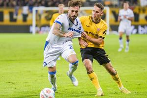 Remis in Dresden: KSC verpasst Sprung auf Relegationsplatz