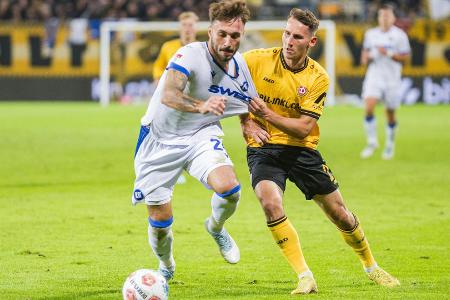 Remis in Dresden: KSC verpasst Sprung auf Relegationsplatz