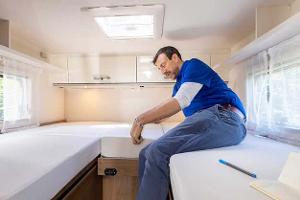 Corigon Innen, Wohnmobil, Camping