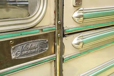 Label, Caravan-Manufaktur Vickers Caravans