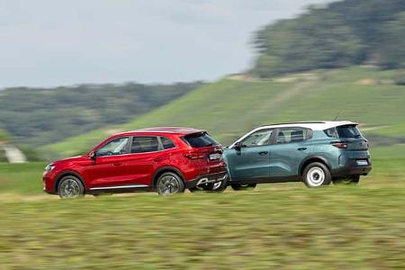 Opel Frontera Hybrid und MG ZS Hybrid+