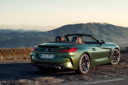 BMW Z4 Edition Pure Impulse (2024) Exterieur von schräg hinten