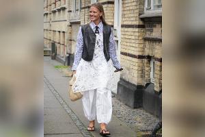Kontroverses Layering: Wie tragbar sind Kleider über Hosen?