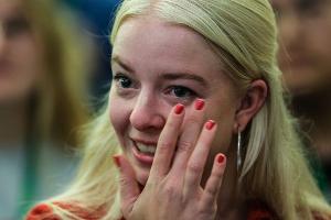 Zum Abschied flossen bei Jette Nietzard Tränen.