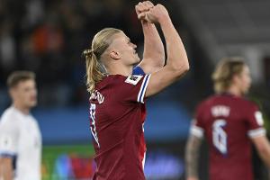 Norwegen feiert "Hattrick-Held" Haaland