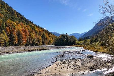 Bayern, Alpen, Camping, Ahornboden, Isar