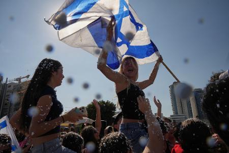 Großer Jubel in Israel.