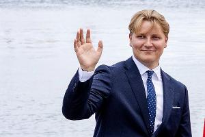 Sverre Magnus von Norwegen erkundet das Leben in Italien