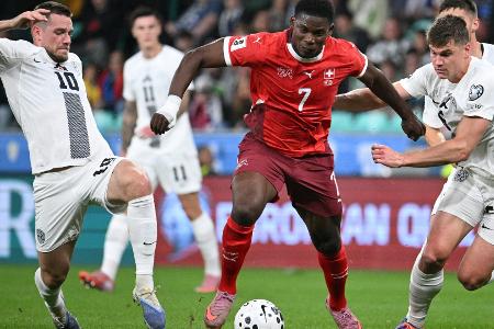 WM-Quali: Schweiz gibt erste Punkte ab