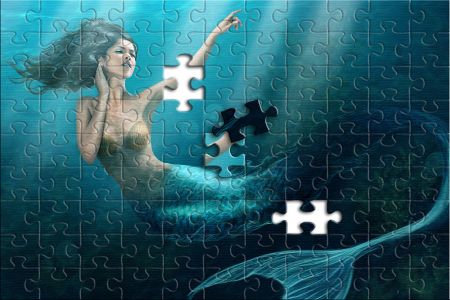 Puzzle: Meerjungfrau