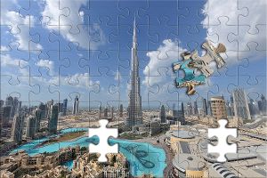 Puzzle: Burj Khalifa in Dubai