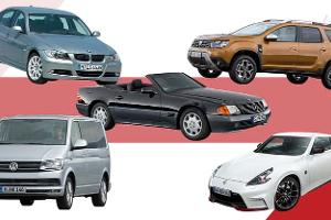 Gebrauchtwagen, Wertstabil, Nissan, 370Z, Mercedes, Mercedes-Benz, R129, R 129, SL, Dacia, Duster, VW, Volkswagen, Bus, Bulli, Caravelle, Multivan, Transporter, T5, T6, BMW, 325i, 328i, 330i, 330d, E90, E91, E92, E93, 3er, Dreier