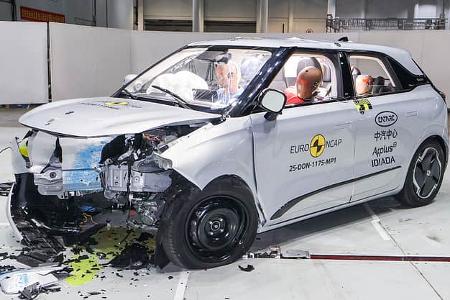 EuroNCAP-Crashtest Donfgeng Box