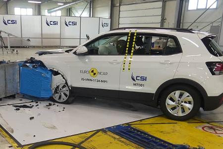 EuroNCAP-Crashtest VW T-Cross