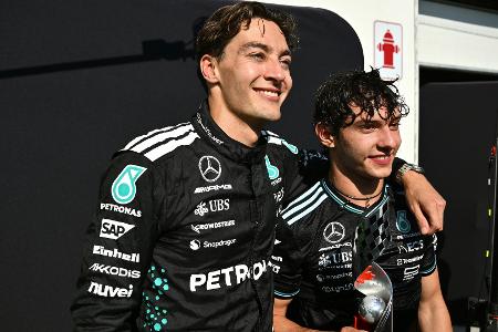 Mercedes bestätigt: Auch 2026 mit Russell und Antonelli