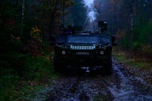 Ein Spähwagen vom Typ Fennek. (Symbolbild)