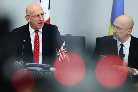 Auch Großbritannien will die Rüstungszusammenarbeit mit der Ukraine intensivieren.