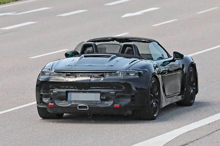 Erlkönig Porsche 718 Boxster EV