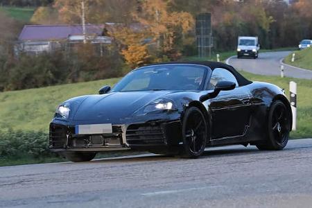 Erlkönig Porsche 718 Boxster EV