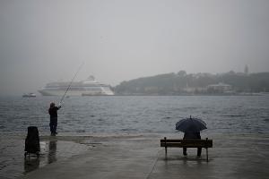 Ein Regentag in Istanbul - angesichts der Wasserprobleme im Land sind darüber viele dankbar. (Archivbild)