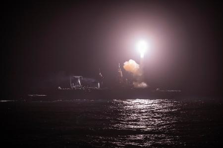 Bis zu 54 Flugkörper sollen bei der Übung abgefeuert werden.