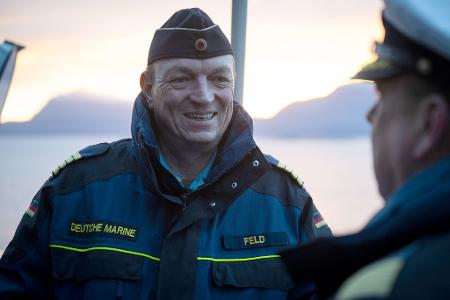 Erstmals setzte die Marine auch das Waffensystem Iris-T auf See ein.