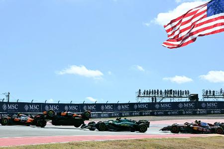 Nächster McLaren-Crash: Verstappen gewinnt Sprint