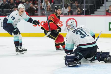 NHL: Grubauer ohne Gegentor – aber Seattle verliert
