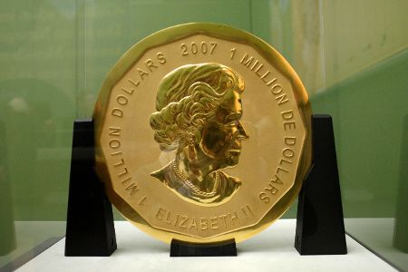 Big Maple Leaf-Goldmünze, die aus dem Bode-Museum gestohlen wurde