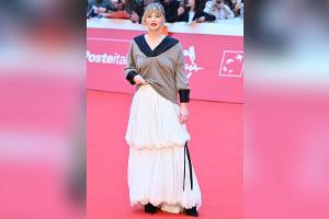 Dezenter Glamour: Jennifer Lawrence strahlt bei Premiere in Rom