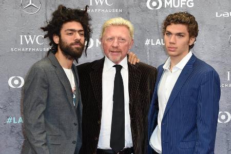 Boris Becker genießt Reunion mit seinen vielbeschäftigten Söhnen