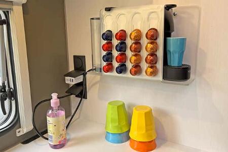 Kaffeemaschinenhalterung, s'Käpsele