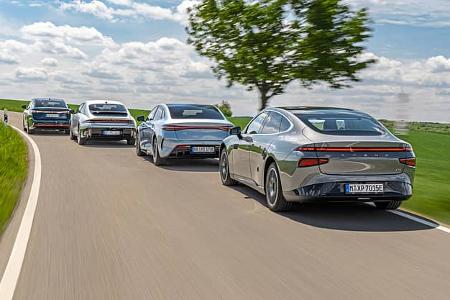 VW ID.7, Hyundai Ioniq 6, BYD Seal und Xpeng P7