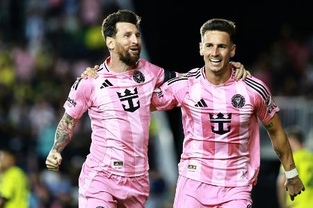Play-offs in der MLS: Doppelter Messi führt Miami zum Sieg