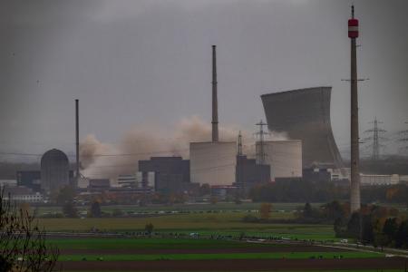 Erst fiel der linke Turm, dann der rechte.