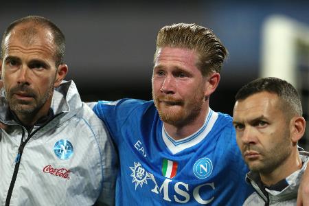De Bruyne als tragischer Held: Neapel siegt im Topspiel